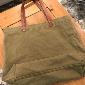 MADEWELL canvas transport tote bag (new)